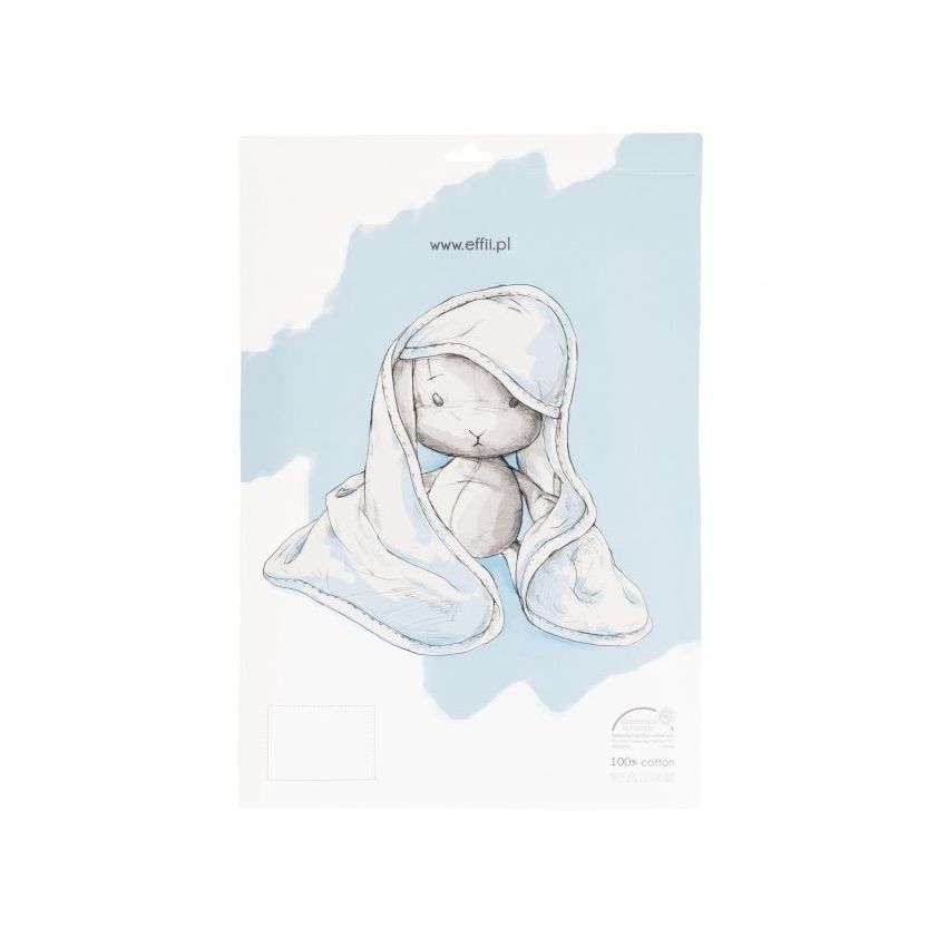 Effiki - Kapuzen Badetuch Schaf Weiss