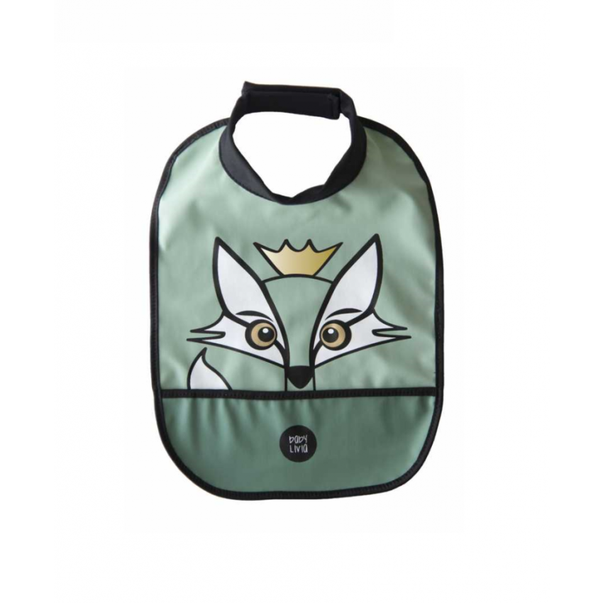 Baby Livia - Lätzchen Rudy the Fox grün