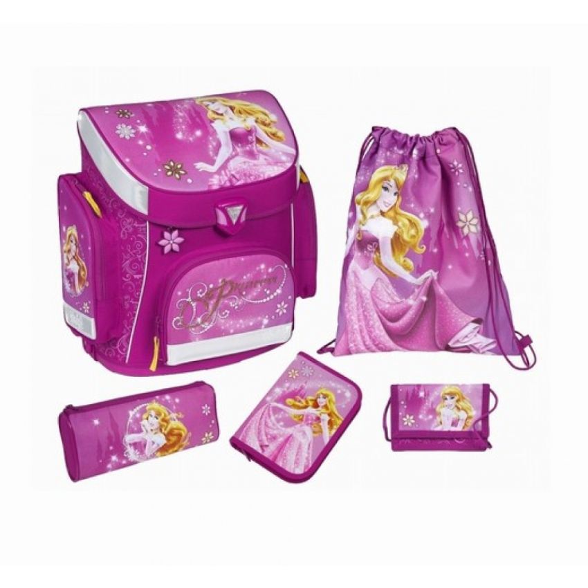 Undercover - Scooli Schulrucksack Disney Princess 5-teilig