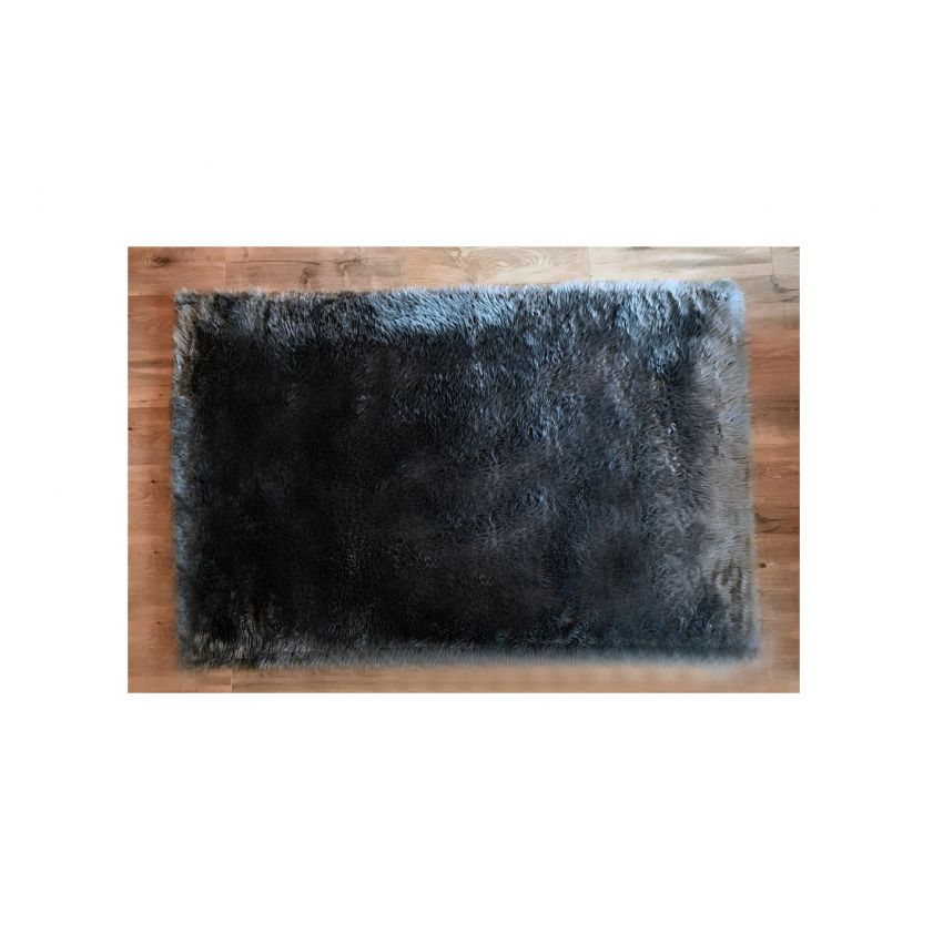 Kroma Carpets - Kunstlammfell Rechteck grau