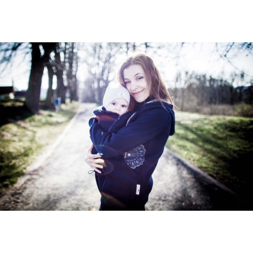 Angel wings 061 -  Hoodie Dunkelblau