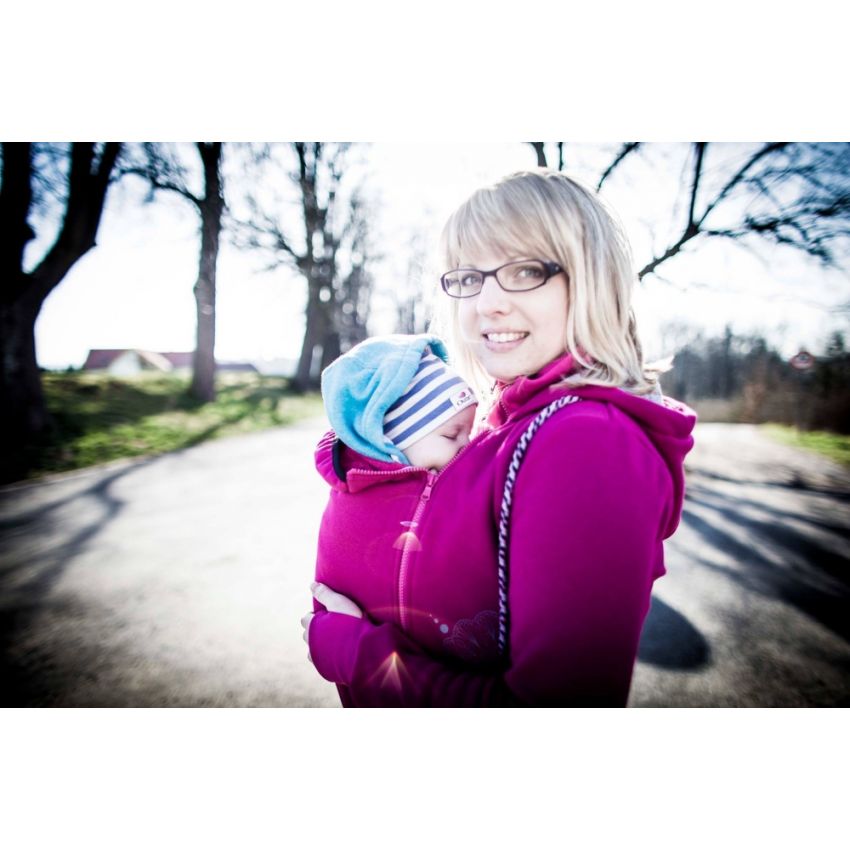 Angel wings 062 -  Hoodie Pink Tragejacke