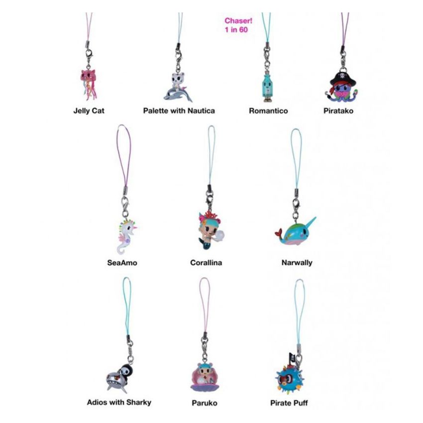 Tokidoki - Sea Punk Frenzies Sammelfiguren Anhänger Blind Box