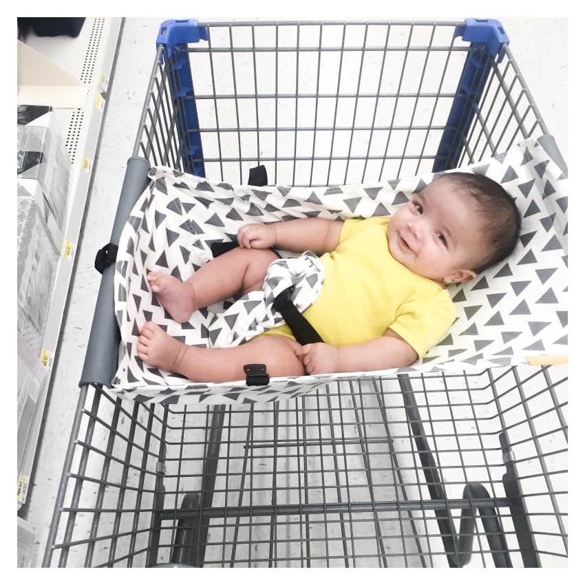 Binxy Baby - Einkaufswagen Hängematte Triangles