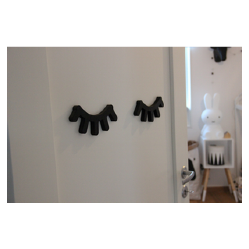 Pixistuff - Holz-Wimpern mint grün