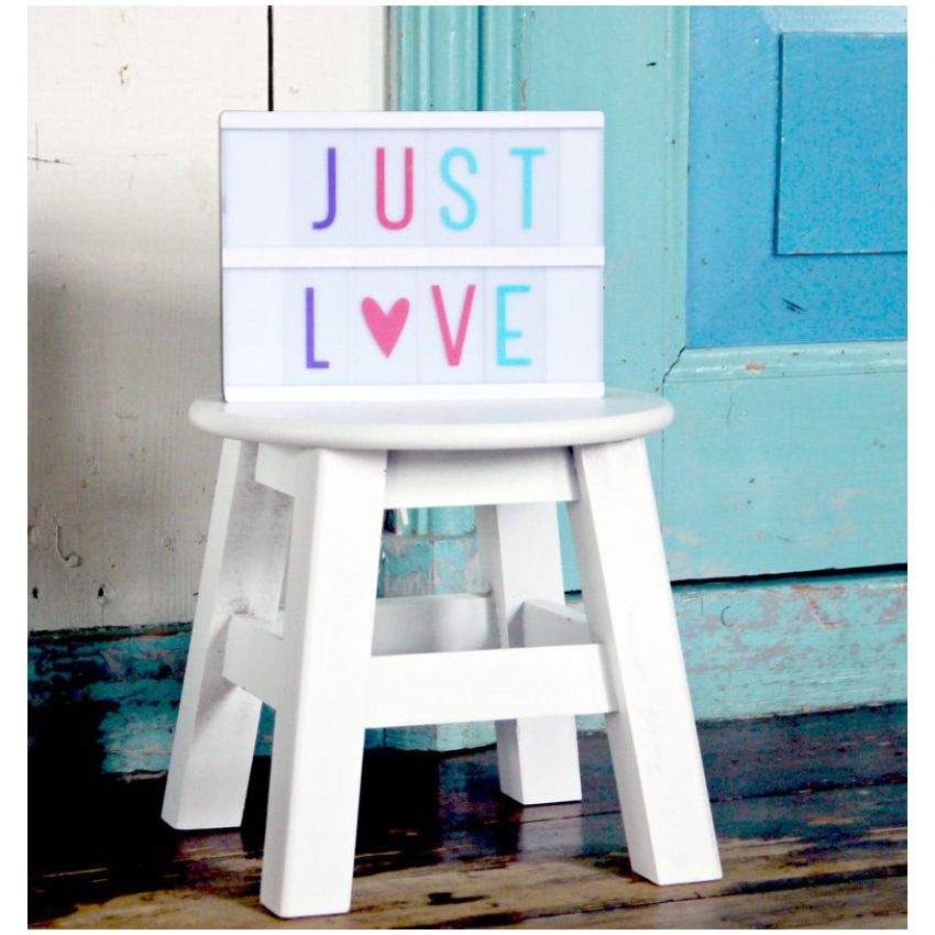 A Little Lovely Company - Buchstabenset Pastell für Lightbox