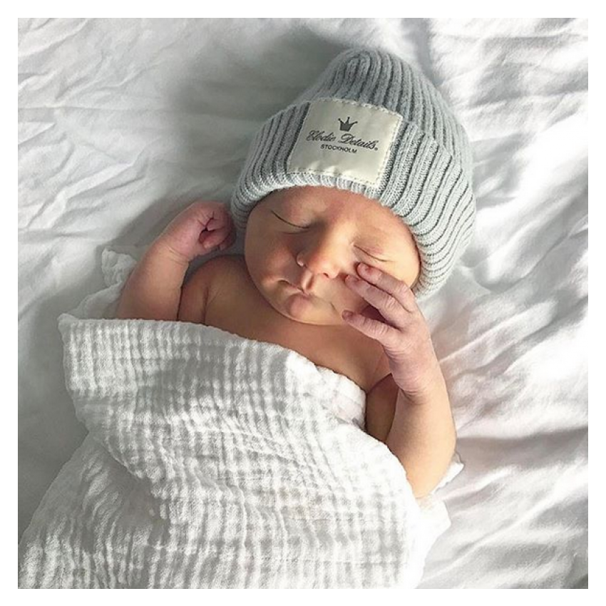 Elodie - Woll- Mütze Mineral Green