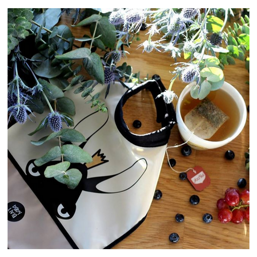 Baby Livia - Lätzchen Elvis the Moose beige