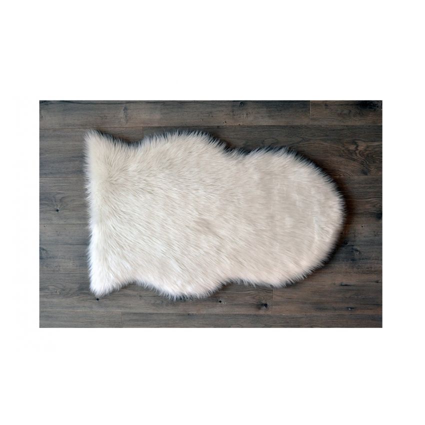 Kroma Carpets - Kunstlammfell Pelt weiss