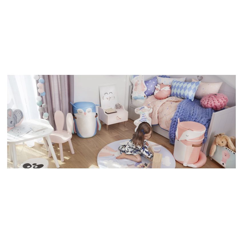 Nolli Polli - Tagesdecke Pastel Town