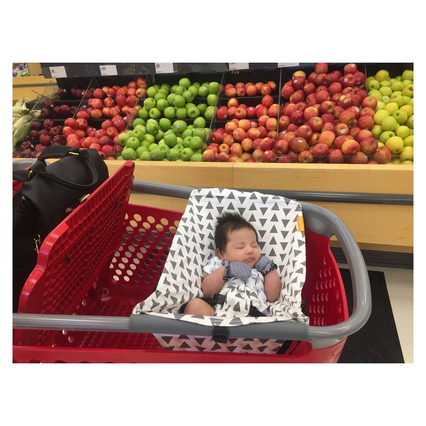 Binxy Baby - Einkaufswagen Hängematte Triangles