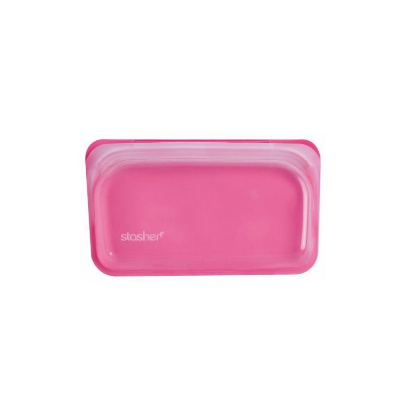 Stasher - Tiny-tote raspberry