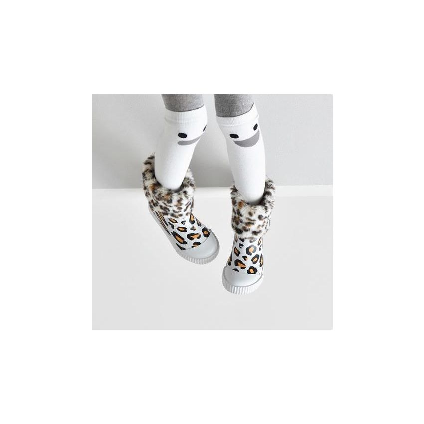 Boxbo - Regenstiefel Kunstpelz Leon Flocon