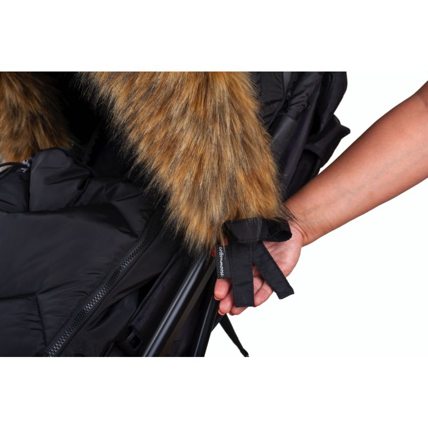 Cottonmoose - Kunstfell Umrandung KiWa Dach Foxy Natural