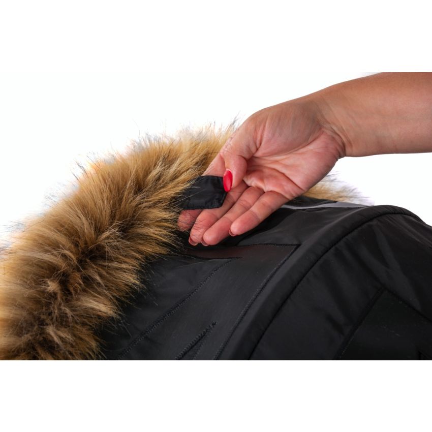 Cottonmoose - Kunstfell Umrandung KiWa Dach Foxy Natural