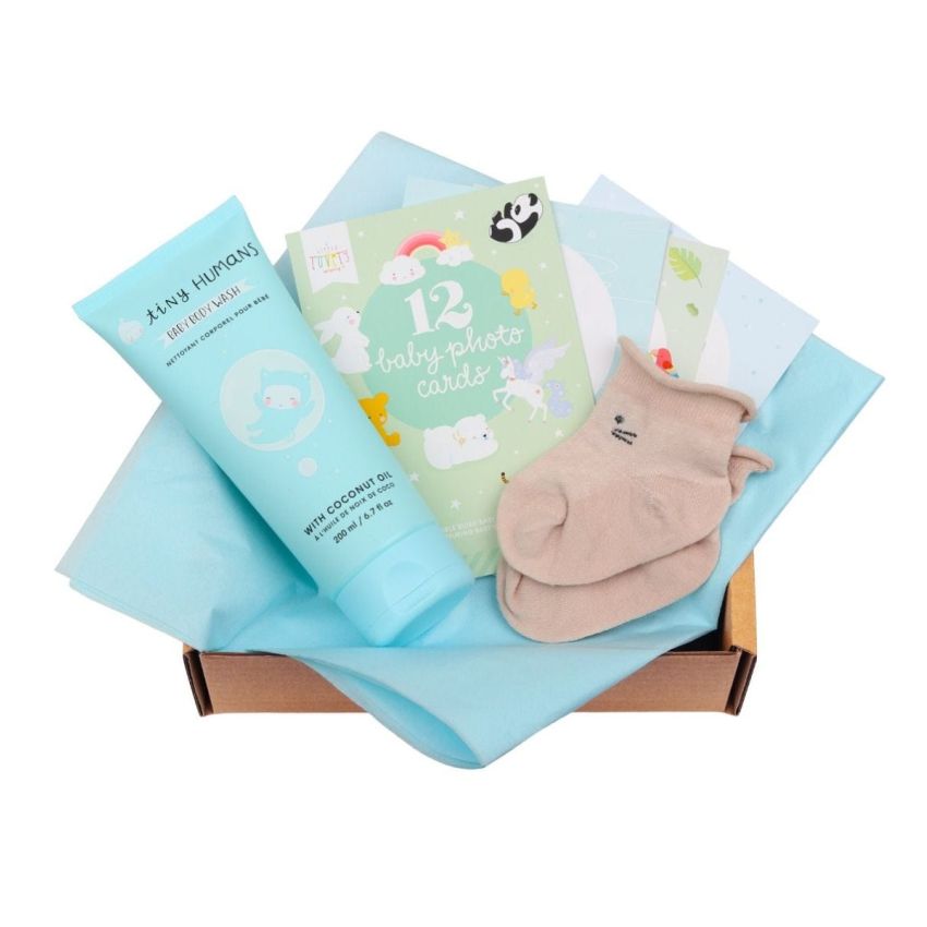 A Little Lovely Company - Baby Geschenkset Welcome little Boy