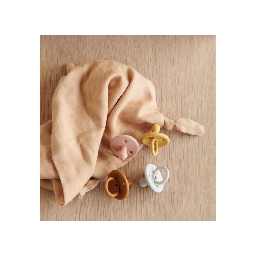 LIEWOOD - 3er Set Silikon Schnuller Set Paula Tuscany Rose