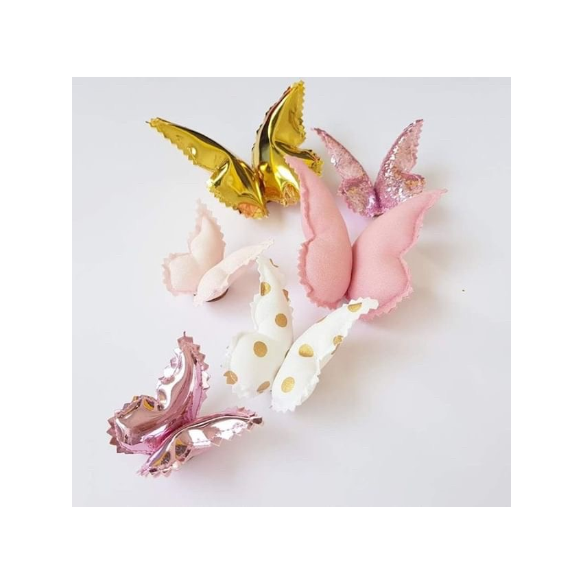 Little Custom Creations - Schmetterlingset Wanddeko Baby got Glam