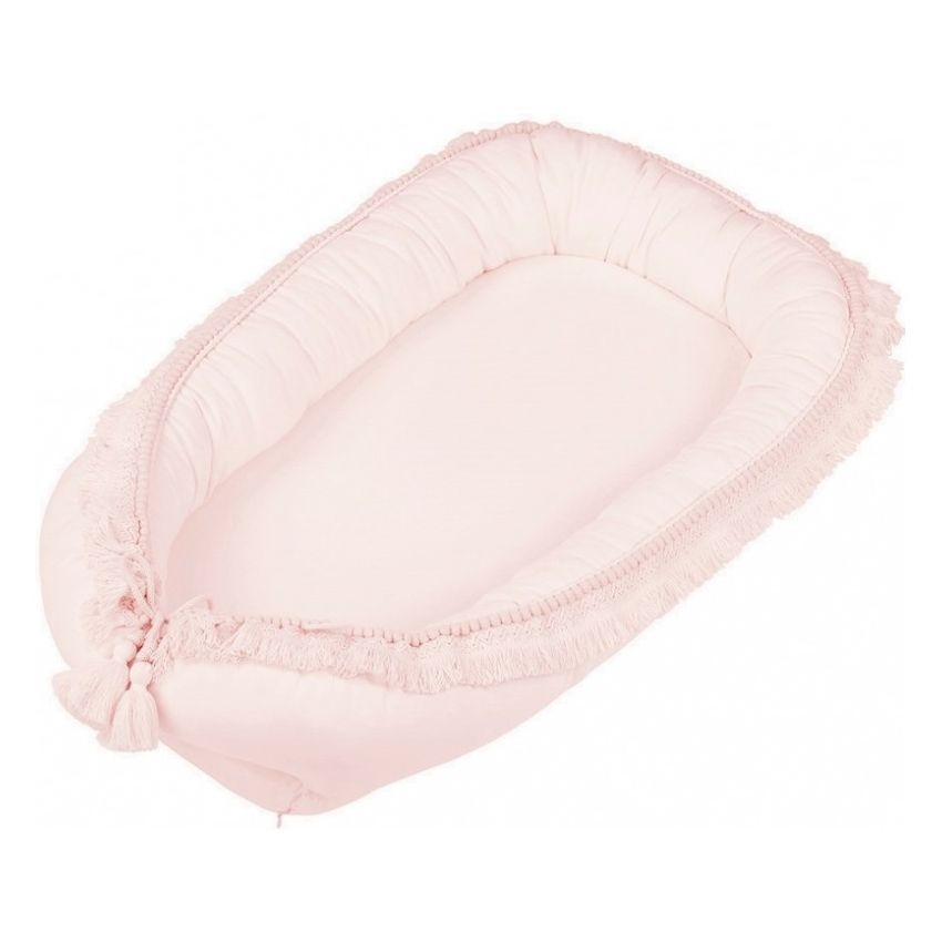 Cotton & Sweets - Babynest Boho Puderrosa