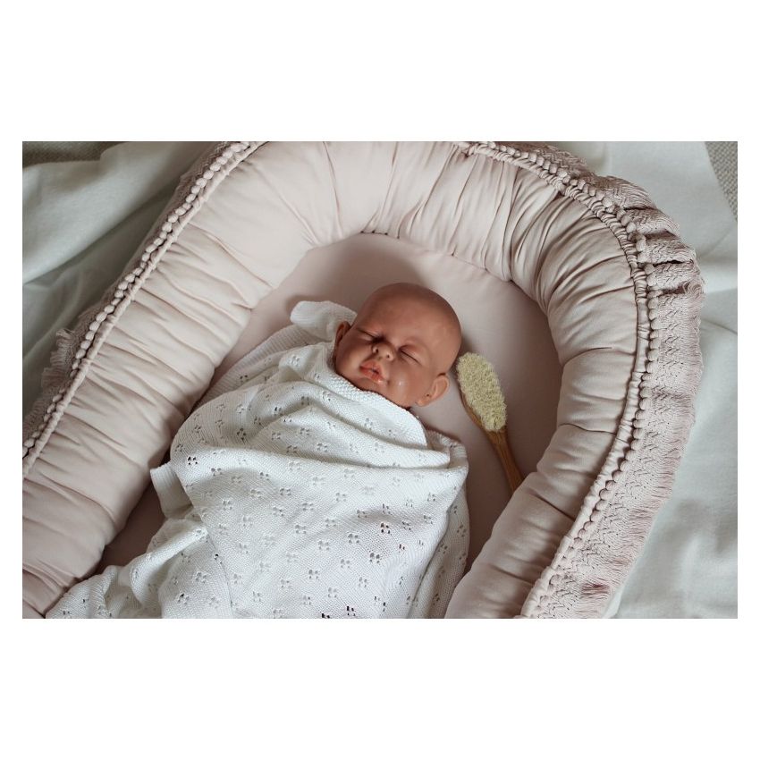 Cotton & Sweets - Babynest Boho Puderrosa