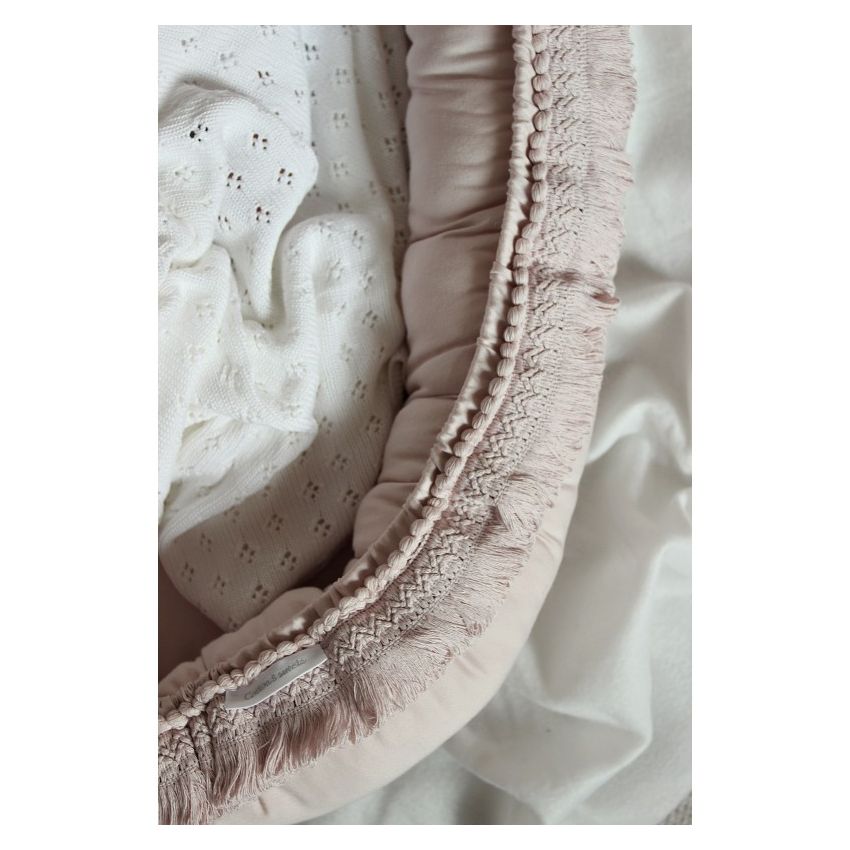 Cotton & Sweets - Babynest Boho Puderrosa