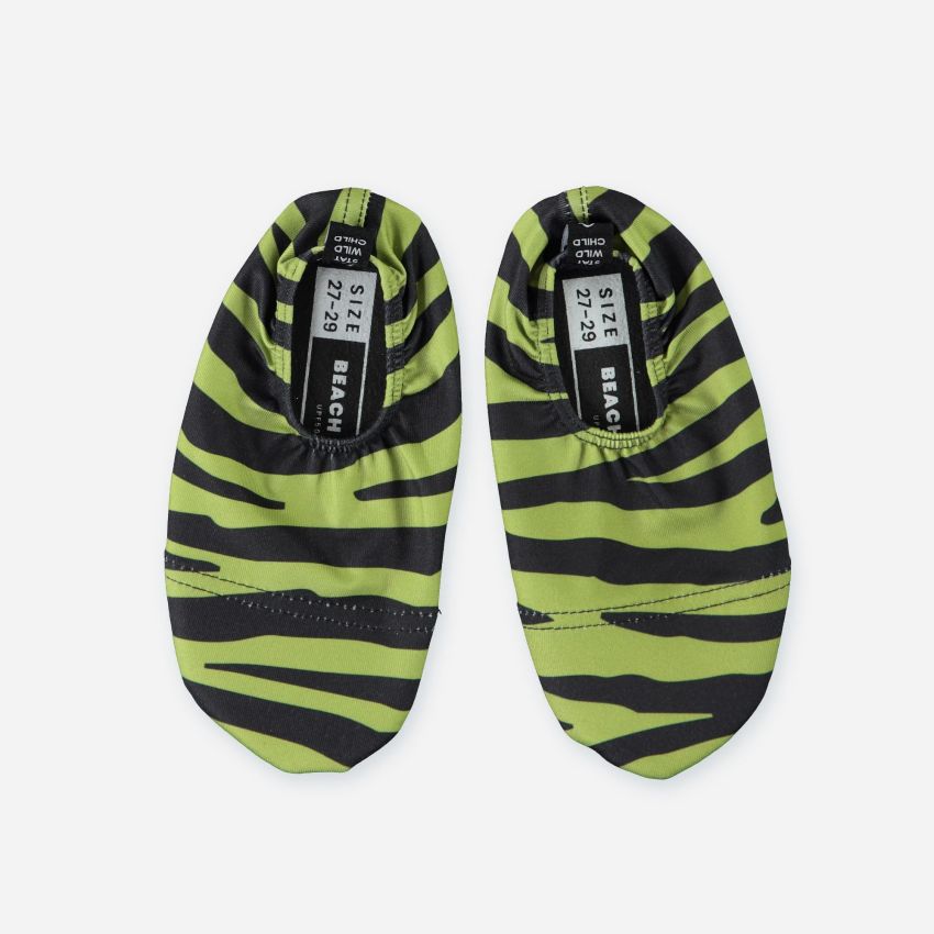 Beach & Bandits - UV Schwimm- und Strandsocken Pesto Tiger
