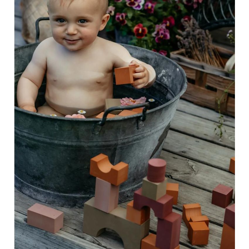 Lille Vilde - Schaumstoff Spielklötze Vintage