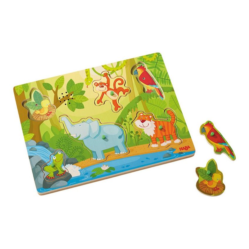 HABA - HABA Sound-Greifpuzzle - Im Dschungel