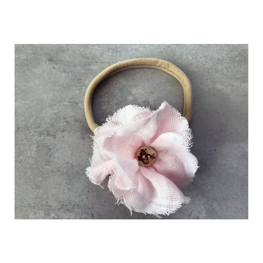 Maylily - Haarband rustikal Rose Dusty Pink
