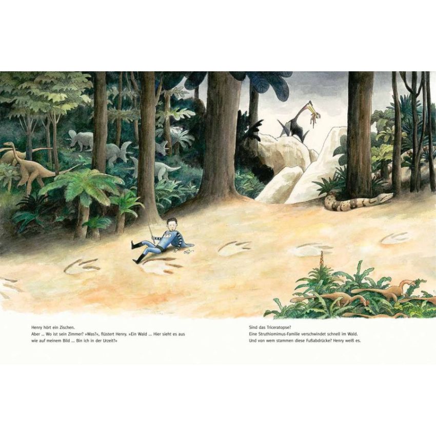 Moritz Verlag - Henry bei den Dinosauriern