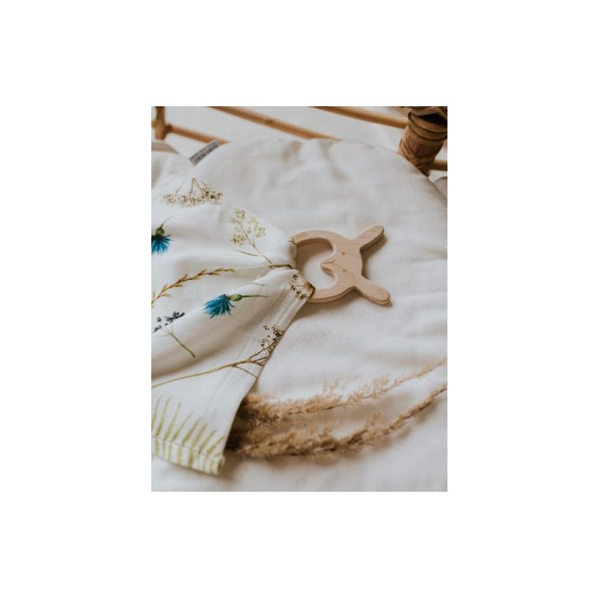 Qbana Mama - Kuscheltuch Herbal Holzbunny
