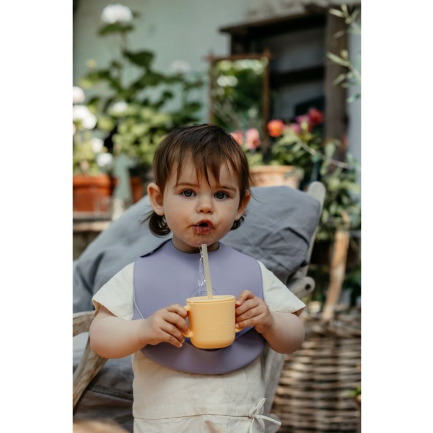 Lille Vilde - 2er Set Trinklerntasse Lilac & Kakao