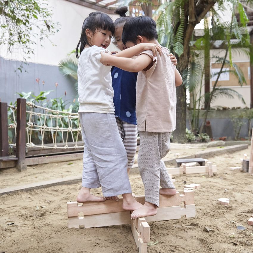 Guidecraft - Notch Blocks XXL Set 89  teiliges Set