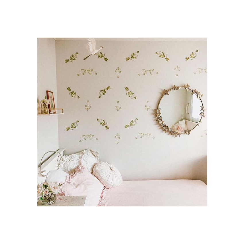 Little Rae Prints - Wandsticker Green Leaves Foliage