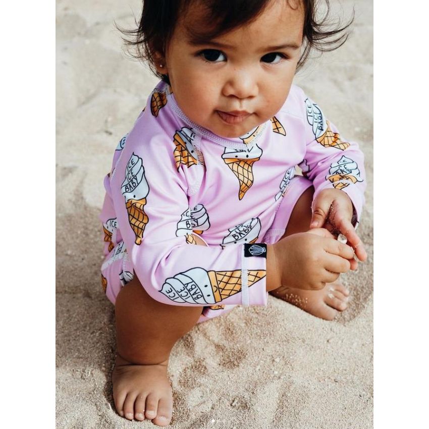 Beach & Bandits - UV Badeoverall Baby Ice Ice Baby