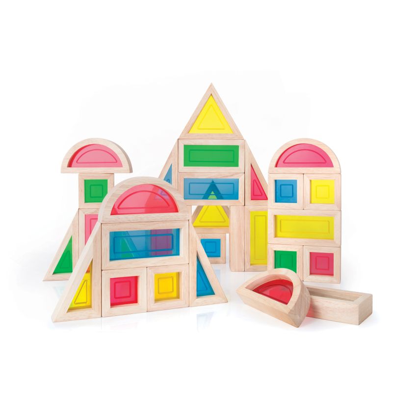 Guidecraft  Rainbow Blocks 30 teiliges Set