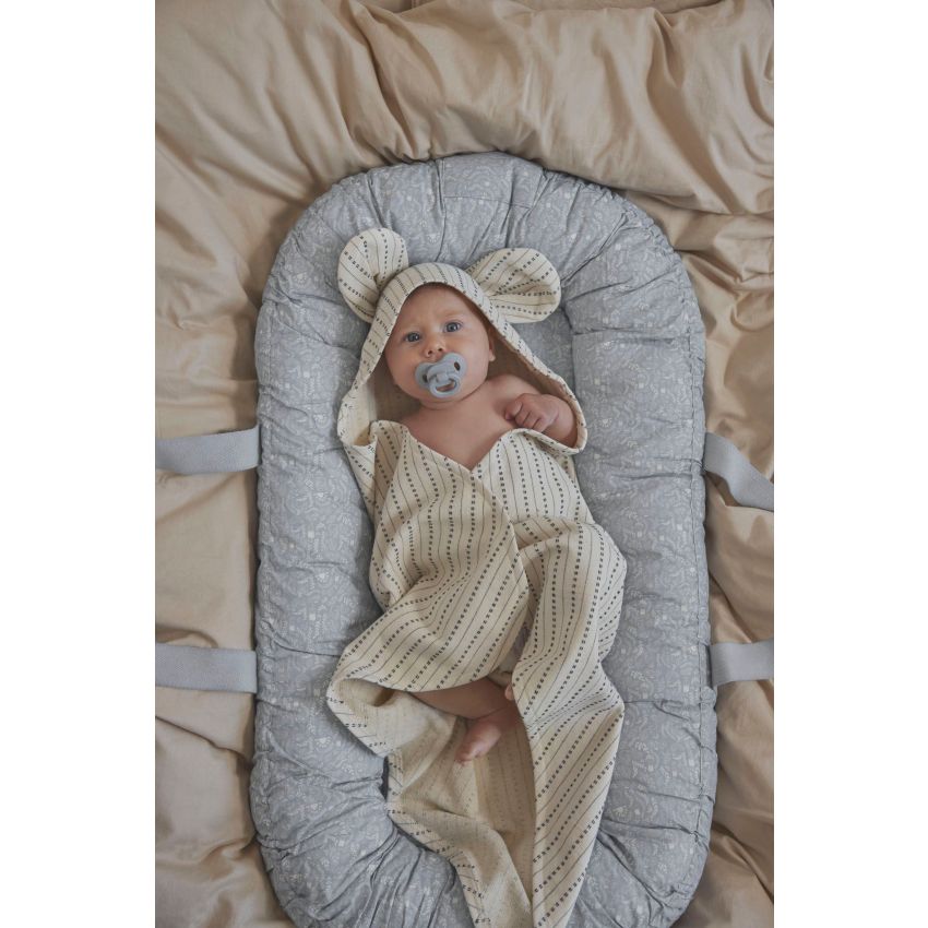 Elodie - Tragbares Babynest Monkey Sunrise