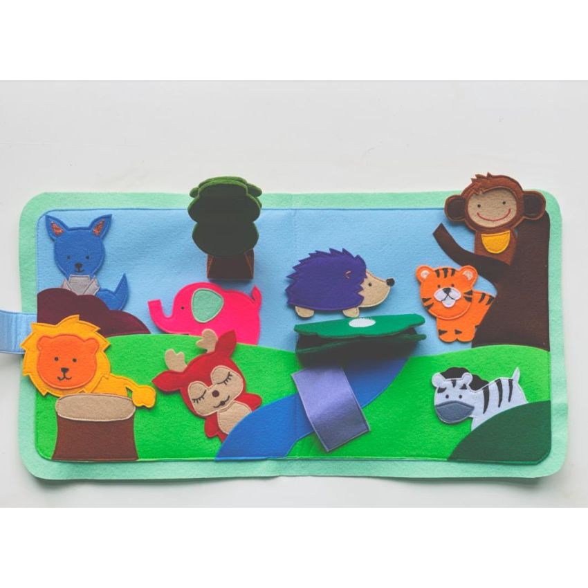 Jolly Designs - Mein erstes mini Quit Buch Im Wald