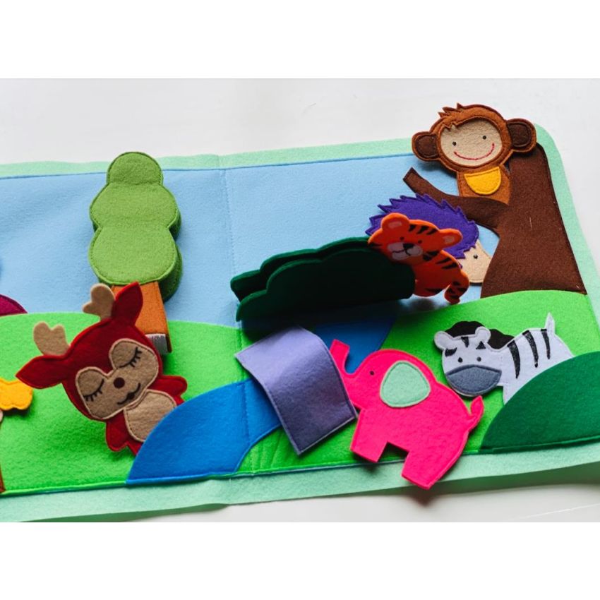 Jolly Designs - Mein erstes mini Quit Buch Im Wald