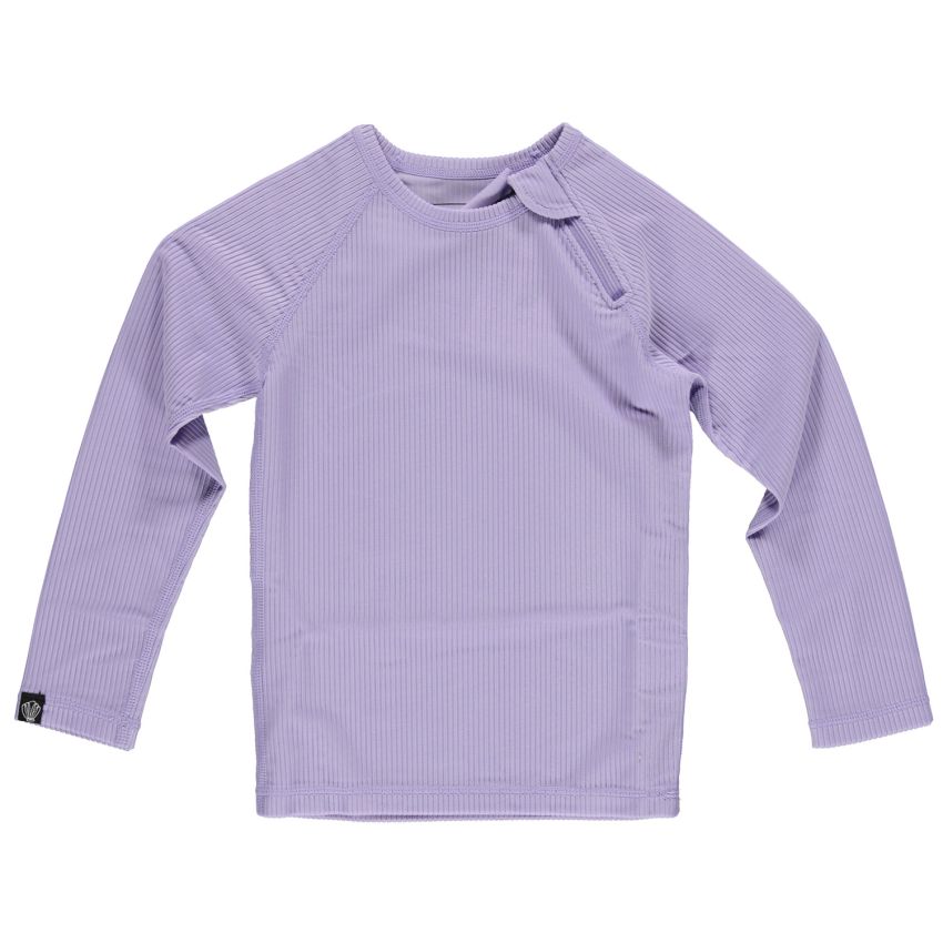 Beach & Bandits - UV Badeshirt Ribbed Lavender