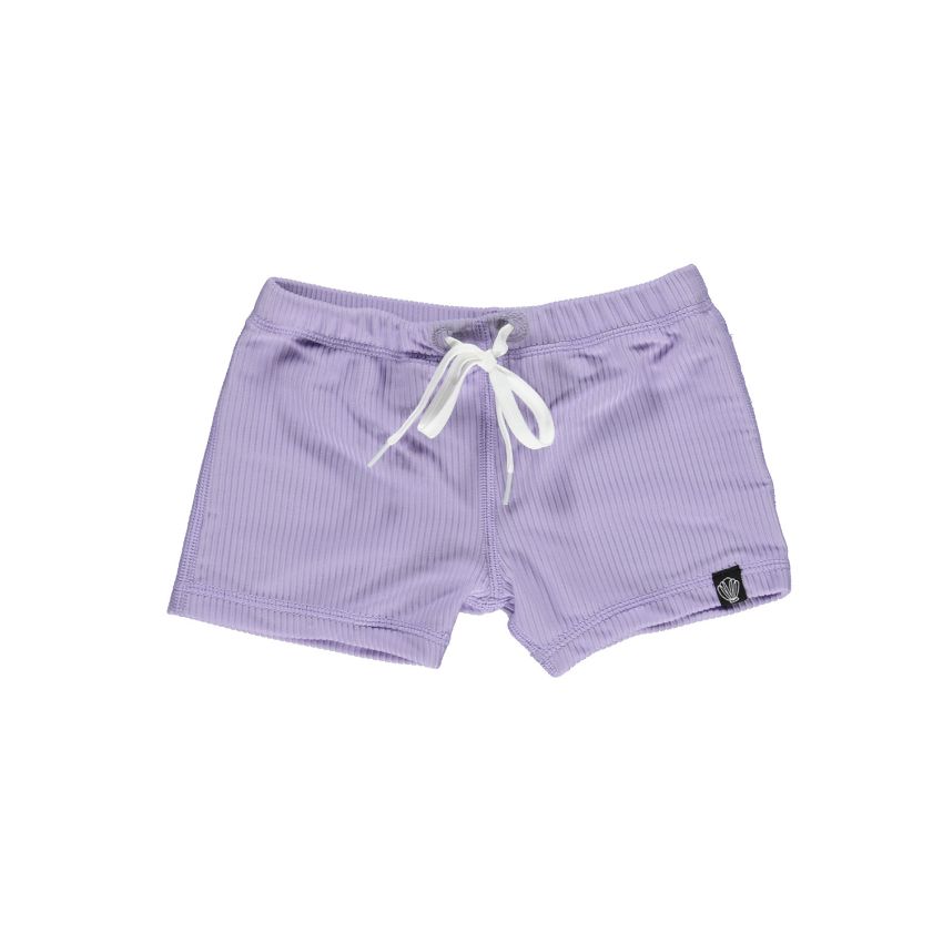 Beach & Bandits - UV Badeshorts Ribbed Lavender