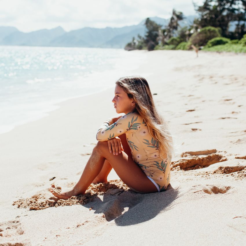 Beach & Bandits - UV Badeanzug Golden Wattle