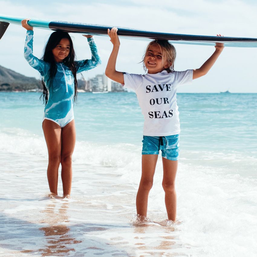 Beach & Bandits - UV Badeshirt Save Our Seas