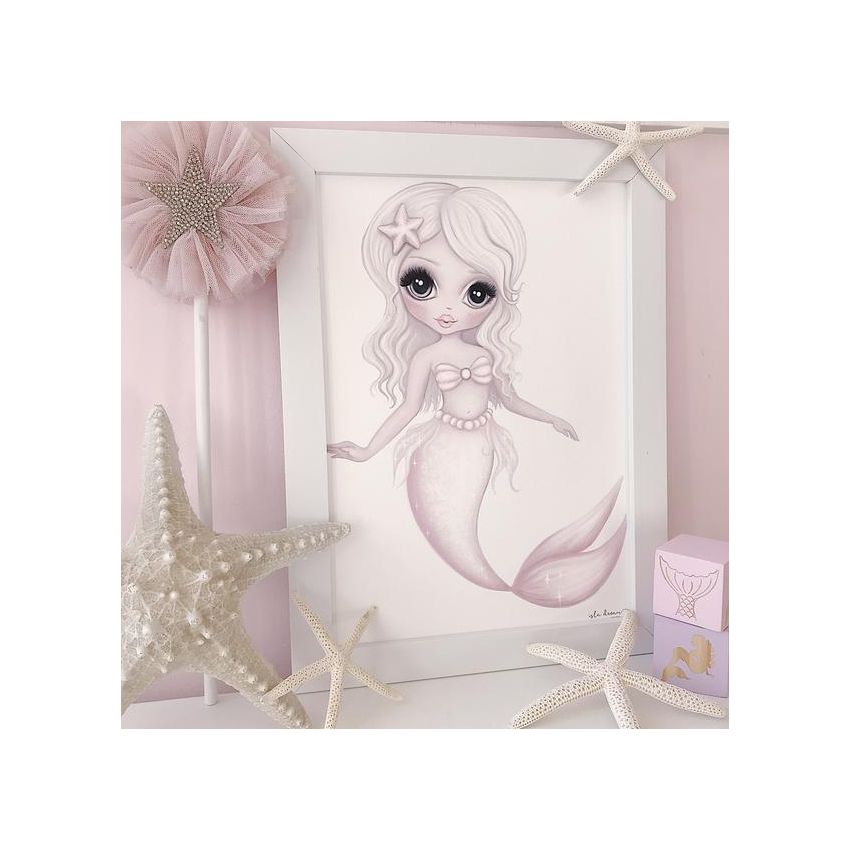 Isla Dream Prints - Poster Jewel die Meerjungfrau