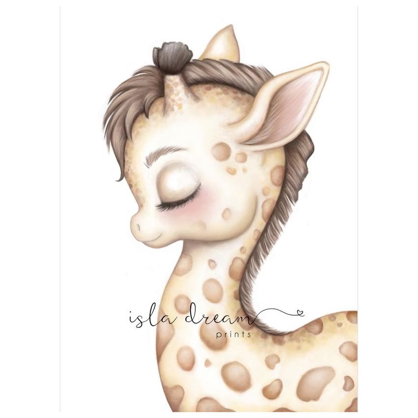 Isla Dream Prints - Poster Gerald the Giraffe