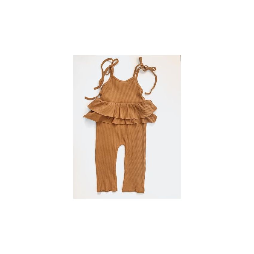 Dusty Daisy - Overall Ripped Caramel