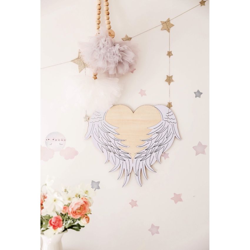 Devine Design - Wanddekoration Engelsherz