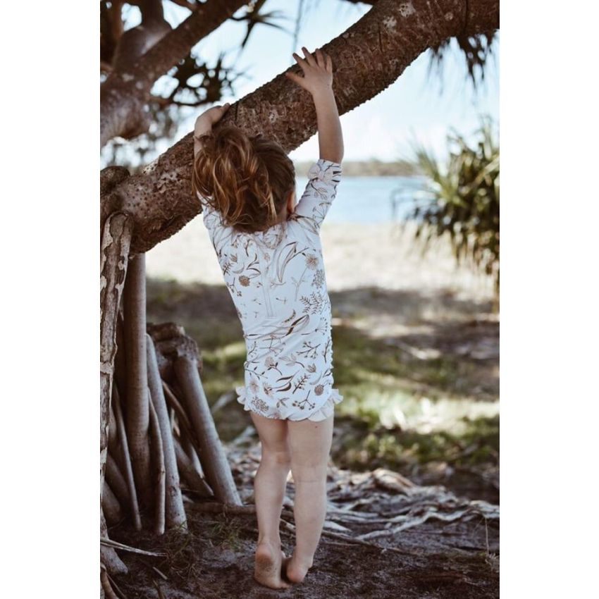 Lunas Treasure - UV Badeanzug Sunsuit Sand