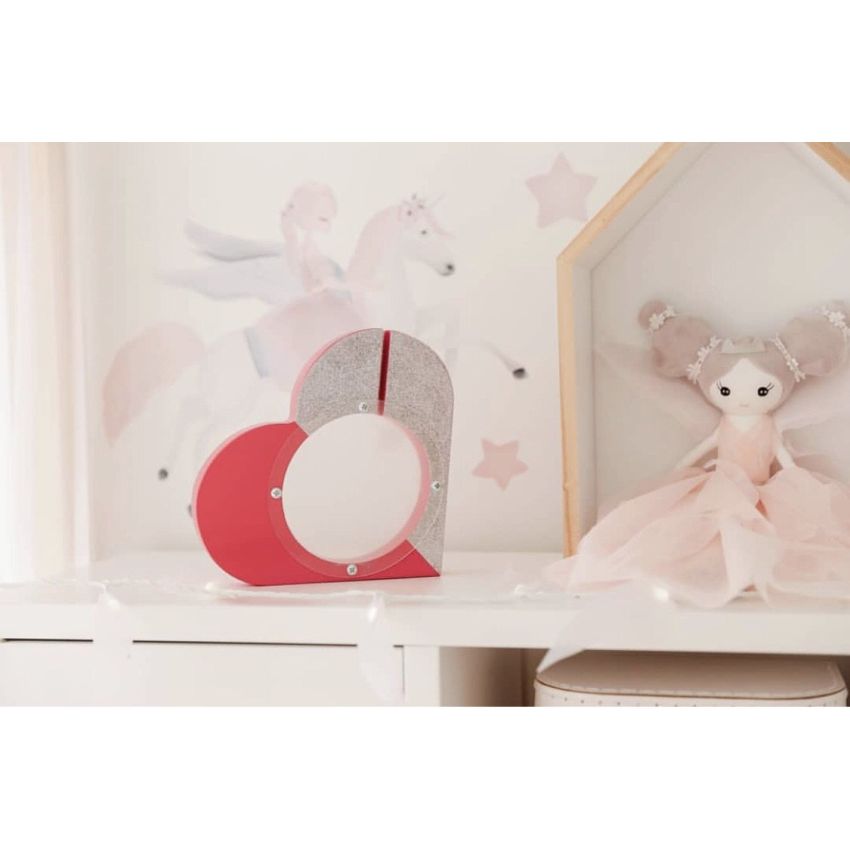 Devine Design - Love Heart Kasse pink