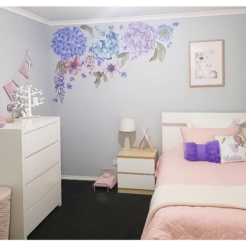 Ginger Monkey - Hydrangea blue & lila